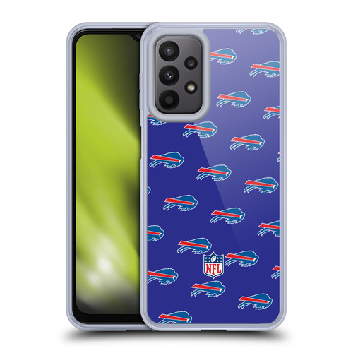 NFL Buffalo Bills Artwork Patterns Soft Gel Case for Samsung Galaxy A23 / 5G (2022)
