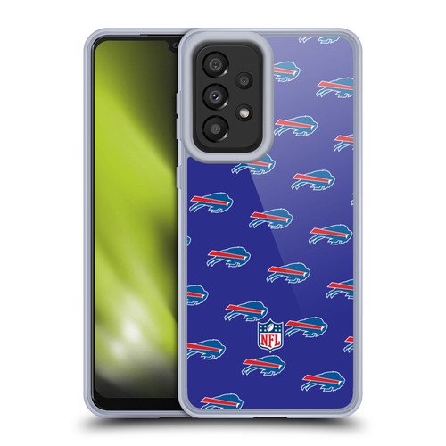 NFL Buffalo Bills Artwork Patterns Soft Gel Case for Samsung Galaxy A33 5G (2022)