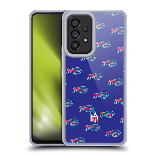 NFL Buffalo Bills Artwork Patterns Soft Gel Case for Samsung Galaxy A53 5G (2022)