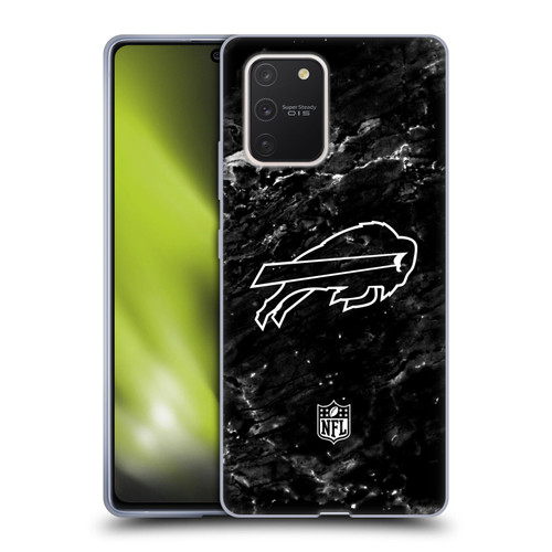 NFL Buffalo Bills Artwork Marble Soft Gel Case for Samsung Galaxy S10 Lite