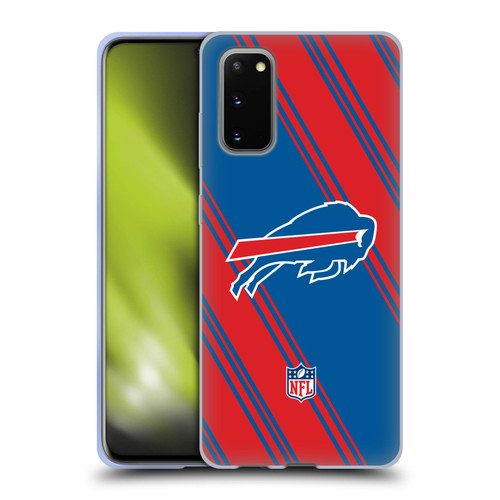 NFL Buffalo Bills Artwork Stripes Soft Gel Case for Samsung Galaxy S20 / S20 5G