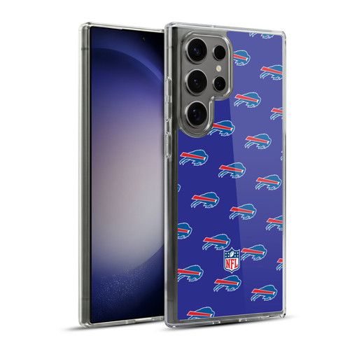 NFL Buffalo Bills Artwork Patterns Soft Gel Case for Samsung Galaxy S23 Ultra 5G