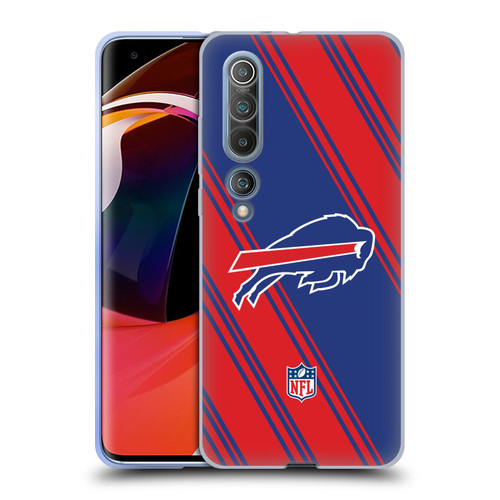 NFL Buffalo Bills Artwork Stripes Soft Gel Case for Xiaomi Mi 10 5G / Mi 10 Pro 5G