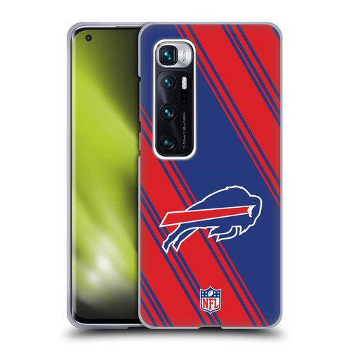 NFL Buffalo Bills Artwork Stripes Soft Gel Case for Xiaomi Mi 10 Ultra 5G