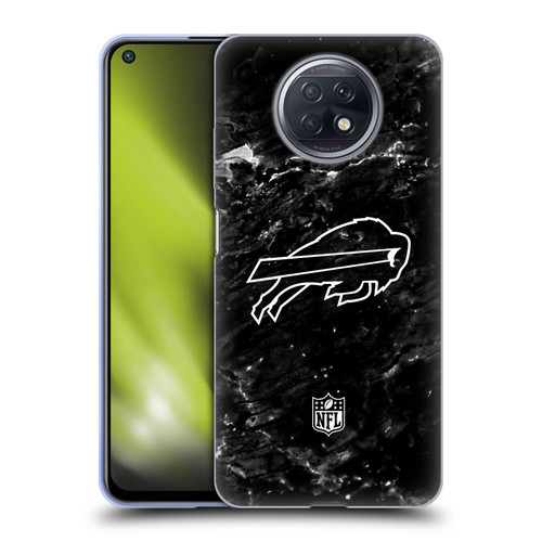 NFL Buffalo Bills Artwork Marble Soft Gel Case for Xiaomi Redmi Note 9T 5G