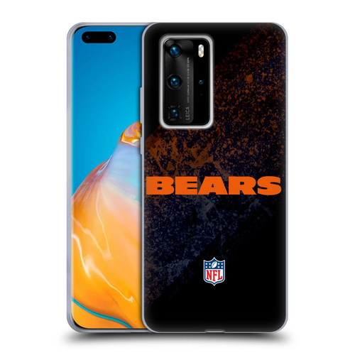 NFL Chicago Bears Logo Blur Soft Gel Case for Huawei P40 Pro / P40 Pro Plus 5G