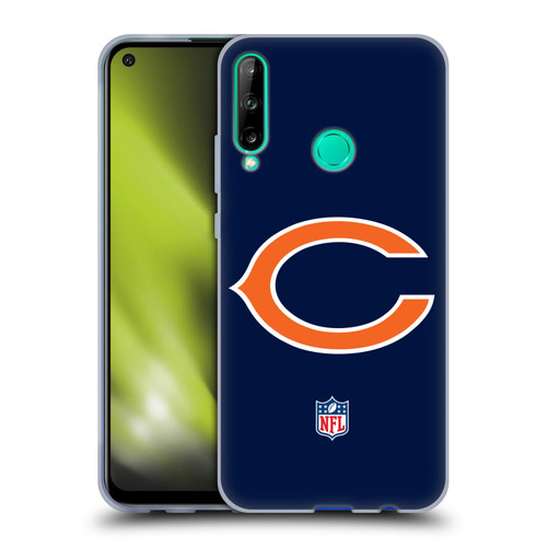 NFL Chicago Bears Logo Plain Soft Gel Case for Huawei P40 lite E