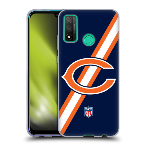 NFL Chicago Bears Logo Stripes Soft Gel Case for Huawei P Smart (2020)