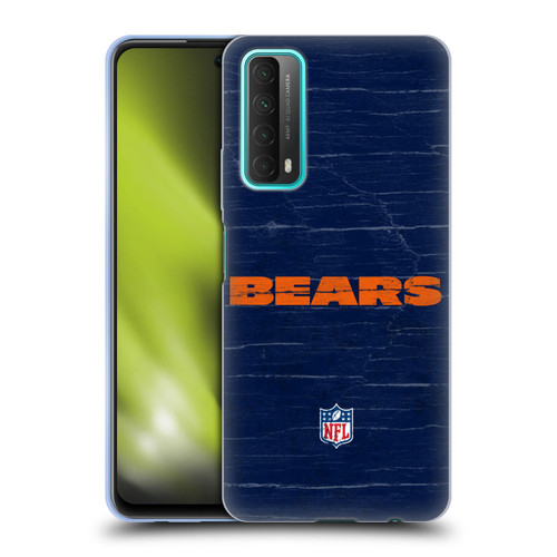NFL Chicago Bears Logo Distressed Look Soft Gel Case for Huawei P Smart (2021)