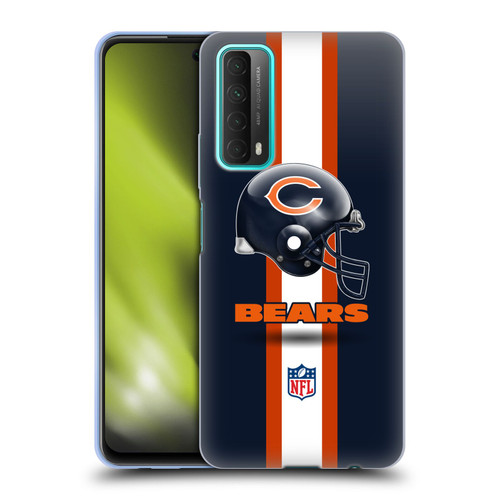 NFL Chicago Bears Logo Helmet Soft Gel Case for Huawei P Smart (2021)