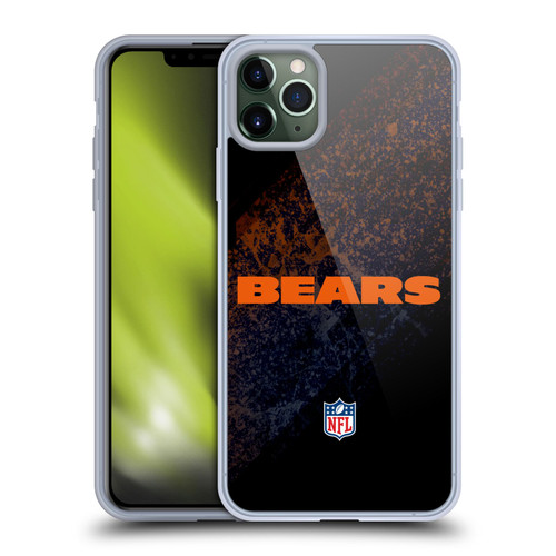 NFL Chicago Bears Logo Blur Soft Gel Case for Apple iPhone 11 Pro Max