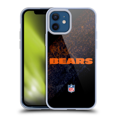 NFL Chicago Bears Logo Blur Soft Gel Case for Apple iPhone 12 / iPhone 12 Pro