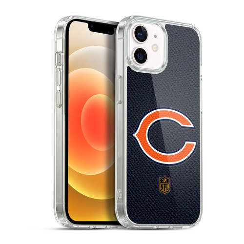 NFL Chicago Bears Logo Football Soft Gel Case for Apple iPhone 12 / iPhone 12 Pro & MagSafe