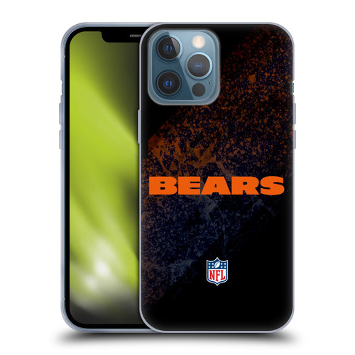 NFL Chicago Bears Logo Blur Soft Gel Case for Apple iPhone 13 Pro Max