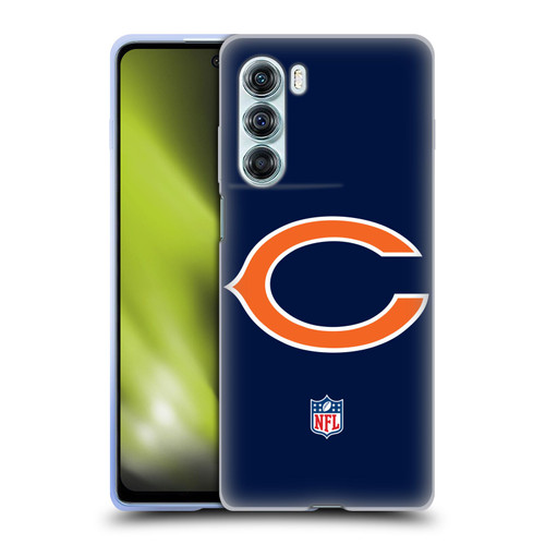 NFL Chicago Bears Logo Plain Soft Gel Case for Motorola Edge S30 / Moto G200 5G
