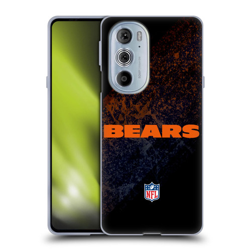 NFL Chicago Bears Logo Blur Soft Gel Case for Motorola Edge X30