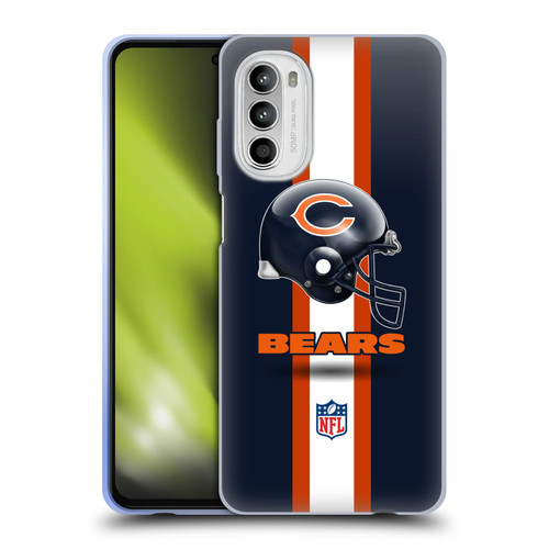 NFL Chicago Bears Logo Helmet Soft Gel Case for Motorola Moto G52