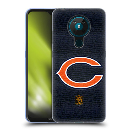 NFL Chicago Bears Logo Football Soft Gel Case for Nokia 5.3