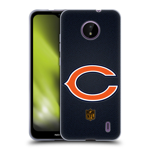 NFL Chicago Bears Logo Football Soft Gel Case for Nokia C10 / C20