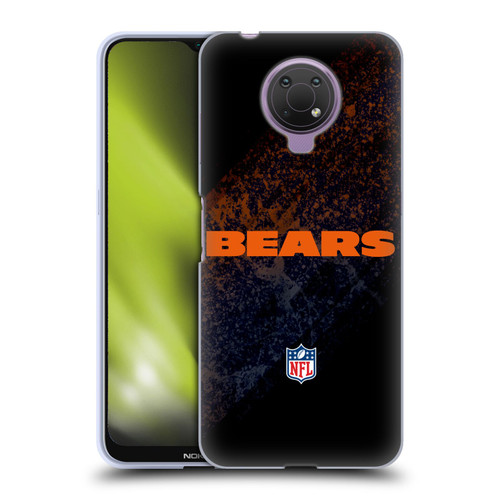 NFL Chicago Bears Logo Blur Soft Gel Case for Nokia G10