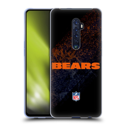 NFL Chicago Bears Logo Blur Soft Gel Case for OPPO Reno 2