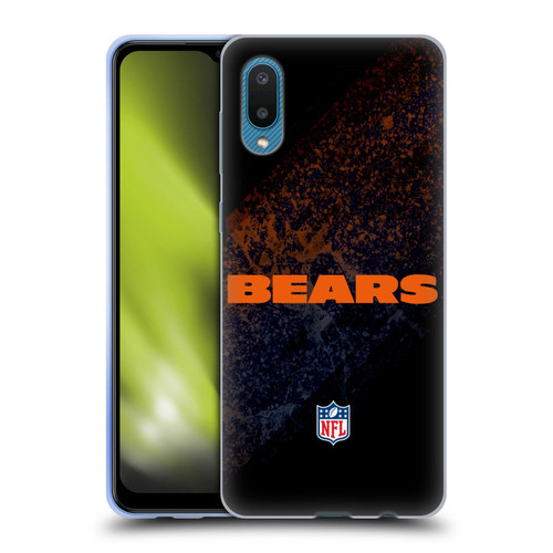 NFL Chicago Bears Logo Blur Soft Gel Case for Samsung Galaxy A02/M02 (2021)