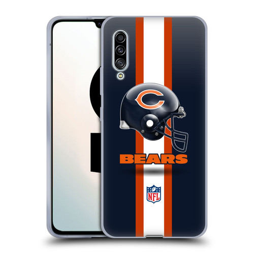 NFL Chicago Bears Logo Helmet Soft Gel Case for Samsung Galaxy A90 5G (2019)