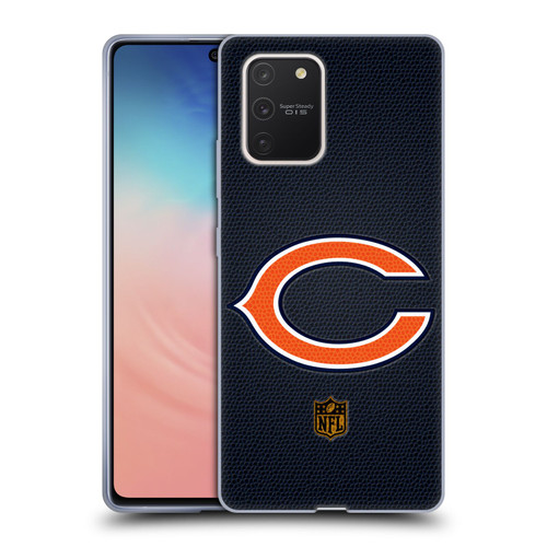 NFL Chicago Bears Logo Football Soft Gel Case for Samsung Galaxy S10 Lite