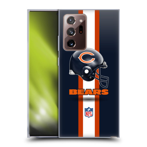 NFL Chicago Bears Logo Helmet Soft Gel Case for Samsung Galaxy Note20 Ultra / 5G