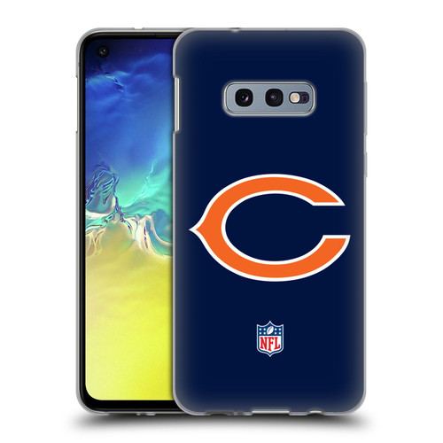 NFL Chicago Bears Logo Plain Soft Gel Case for Samsung Galaxy S10e