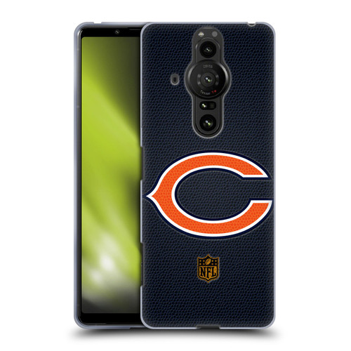 NFL Chicago Bears Logo Football Soft Gel Case for Sony Xperia Pro-I