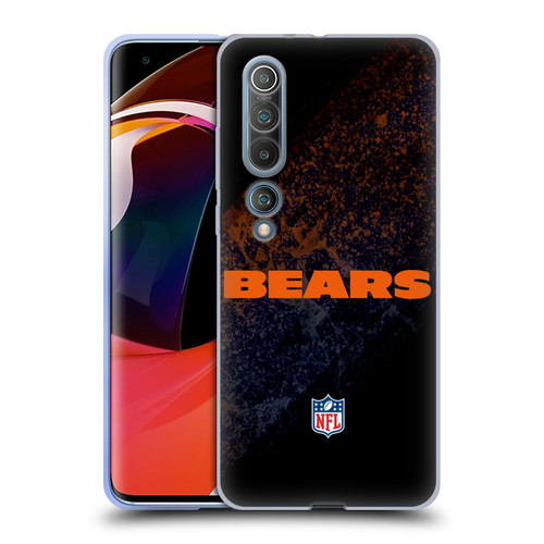 NFL Chicago Bears Logo Blur Soft Gel Case for Xiaomi Mi 10 5G / Mi 10 Pro 5G