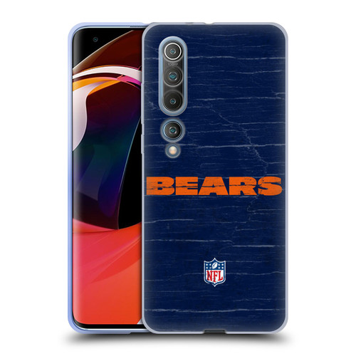 NFL Chicago Bears Logo Distressed Look Soft Gel Case for Xiaomi Mi 10 5G / Mi 10 Pro 5G