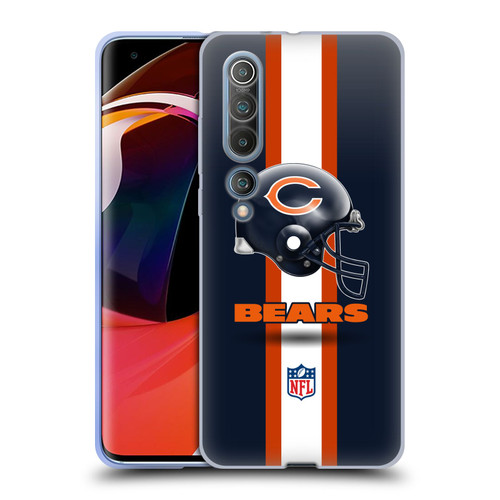 NFL Chicago Bears Logo Helmet Soft Gel Case for Xiaomi Mi 10 5G / Mi 10 Pro 5G