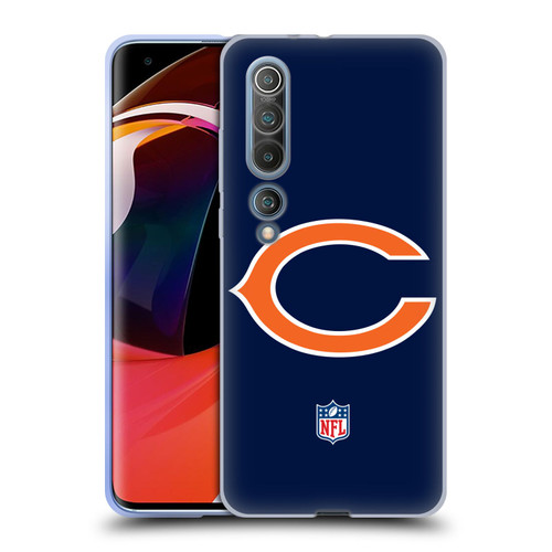 NFL Chicago Bears Logo Plain Soft Gel Case for Xiaomi Mi 10 5G / Mi 10 Pro 5G