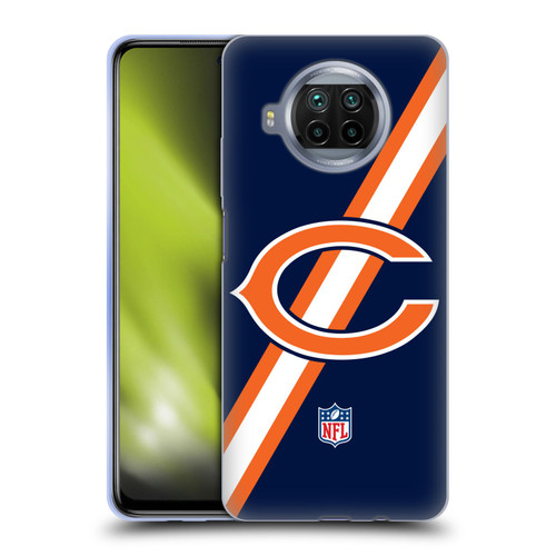 NFL Chicago Bears Logo Stripes Soft Gel Case for Xiaomi Mi 10T Lite 5G