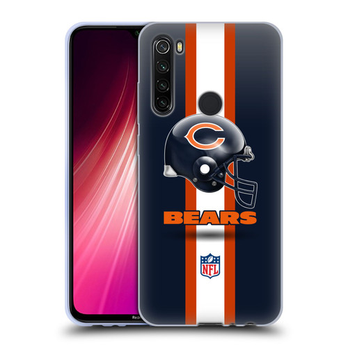 NFL Chicago Bears Logo Helmet Soft Gel Case for Xiaomi Redmi Note 8T