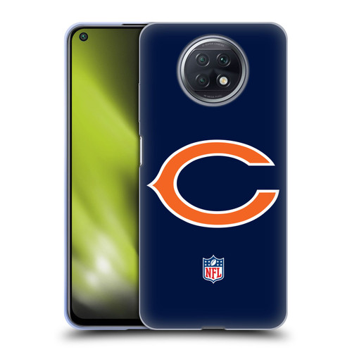 NFL Chicago Bears Logo Plain Soft Gel Case for Xiaomi Redmi Note 9T 5G