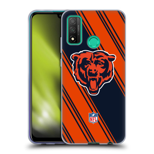 NFL Chicago Bears Artwork Stripes Soft Gel Case for Huawei P Smart (2020)
