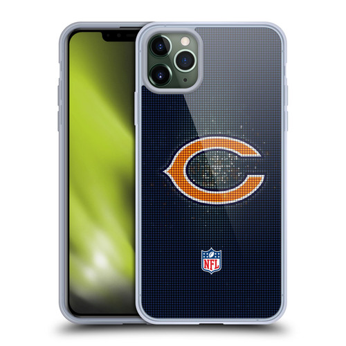 NFL Chicago Bears Artwork LED Soft Gel Case for Apple iPhone 11 Pro Max