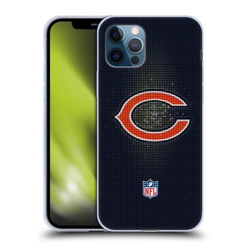 NFL Chicago Bears Artwork LED Soft Gel Case for Apple iPhone 12 / iPhone 12 Pro