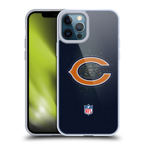 NFL Chicago Bears Artwork LED Soft Gel Case for Apple iPhone 12 Pro Max