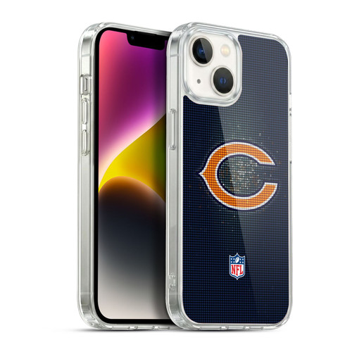 NFL Chicago Bears Artwork LED Soft Gel Case for Apple iPhone 14