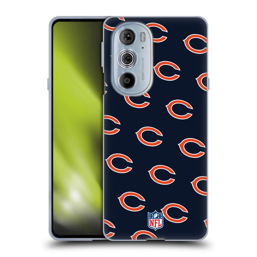 NFL Chicago Bears Artwork Patterns Soft Gel Case for Motorola Edge X30