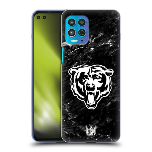NFL Chicago Bears Artwork Marble Soft Gel Case for Motorola Moto G100