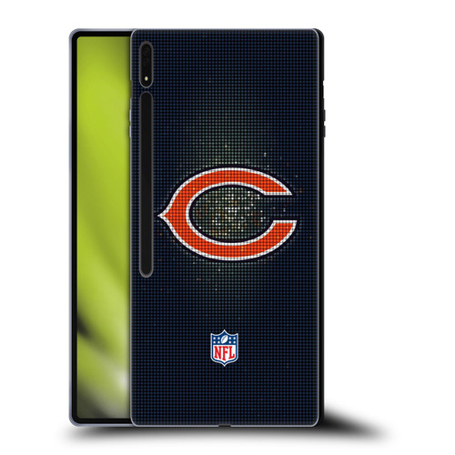 NFL Chicago Bears Artwork LED Soft Gel Case for Samsung Galaxy Tab S8 Ultra