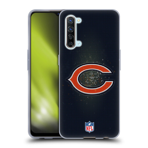 NFL Chicago Bears Artwork LED Soft Gel Case for OPPO Find X2 Lite 5G
