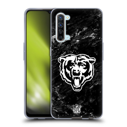 NFL Chicago Bears Artwork Marble Soft Gel Case for OPPO Find X2 Lite 5G