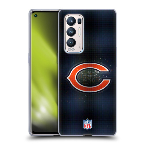 NFL Chicago Bears Artwork LED Soft Gel Case for OPPO Find X3 Neo / Reno5 Pro+ 5G