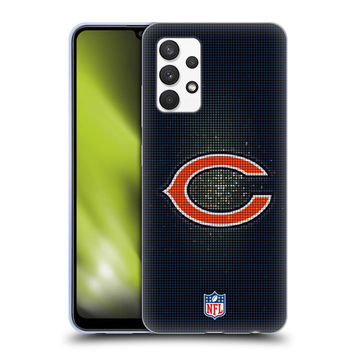 NFL Chicago Bears Artwork LED Soft Gel Case for Samsung Galaxy A32 (2021)